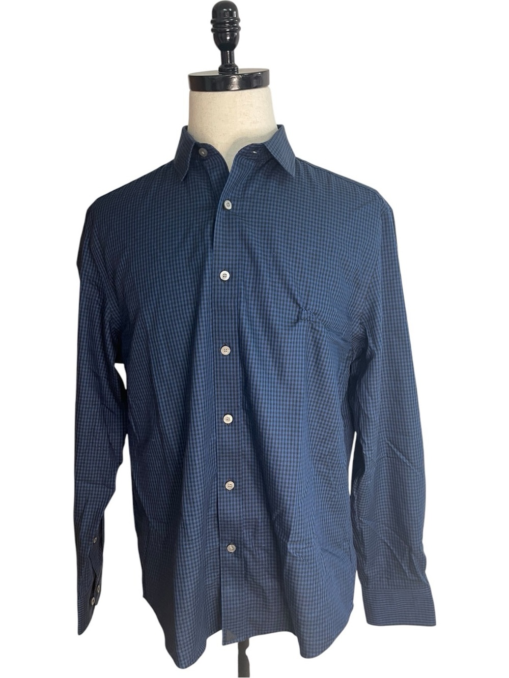 UNTUCKit Johnston Wrinkle Free Button Down Shirt Blue
